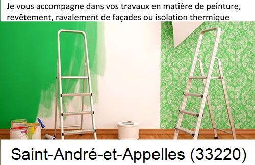 Peintre sols à Saint-André-et-Appelles-33220